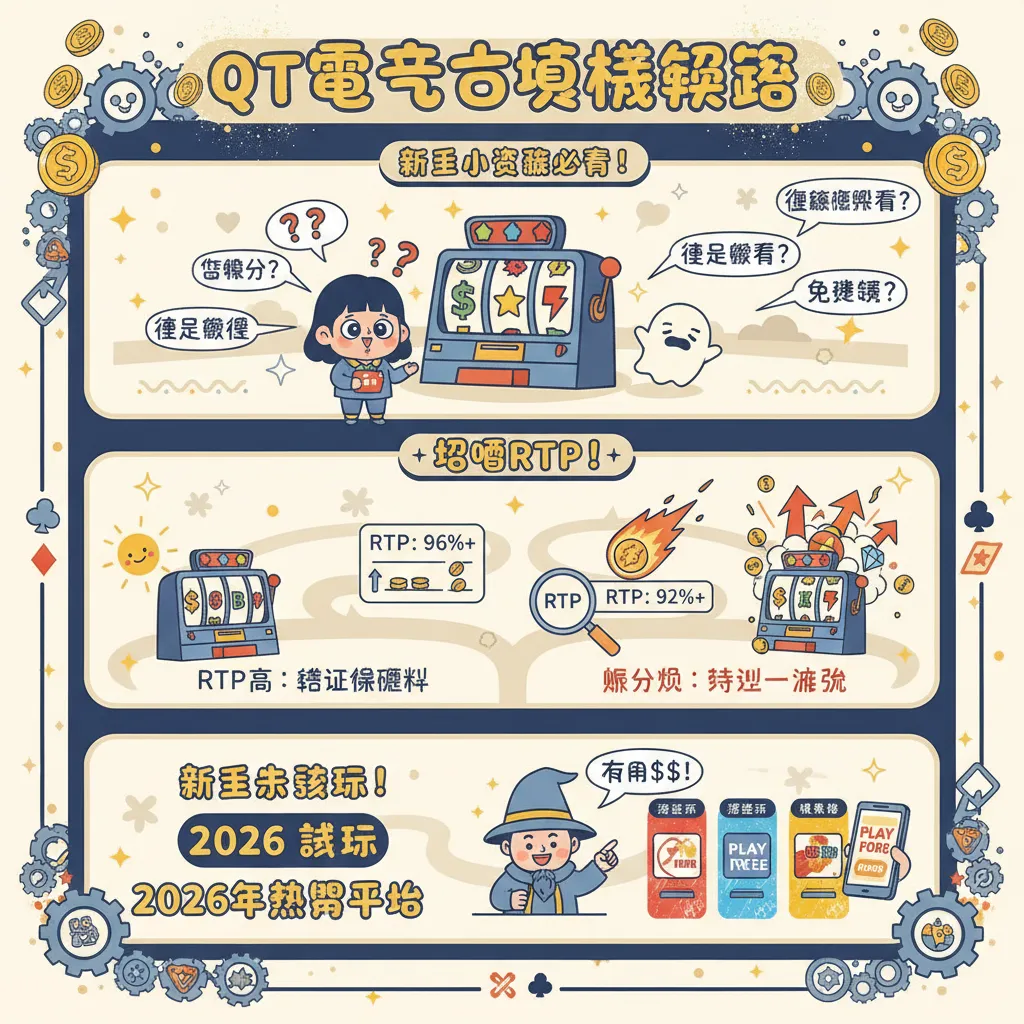 掌握QT電子老虎機技巧：新手必學的爆分攻略與機臺勝率分析
